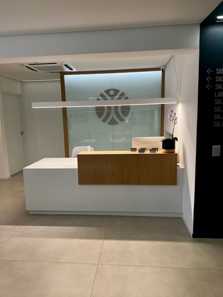 Recepção da unidade Bela Vista